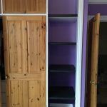 Storage cubes in differing shades of purple.