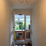 Hallway opening onto porch